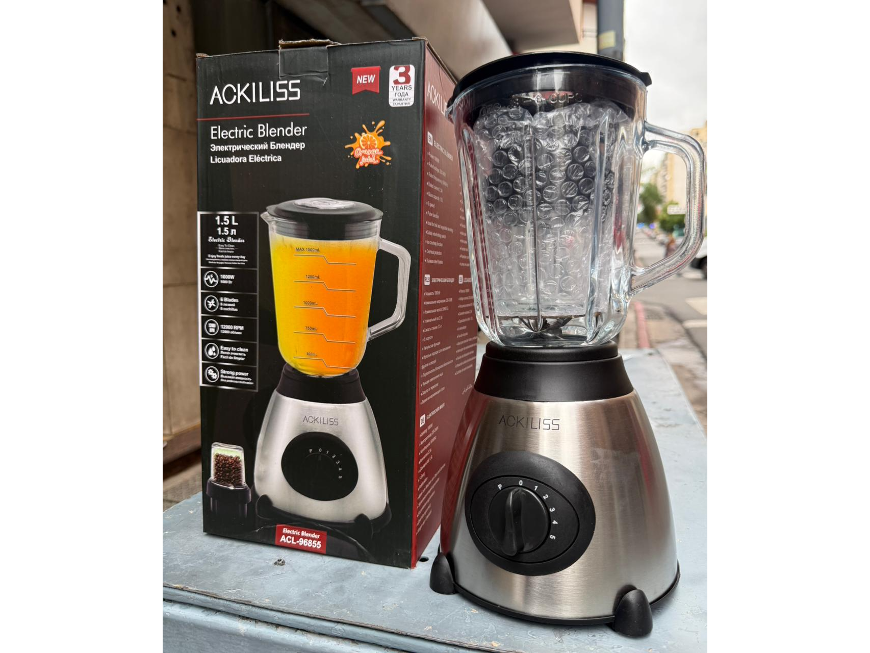 LICUADORA ACKLISS 2 EN 1