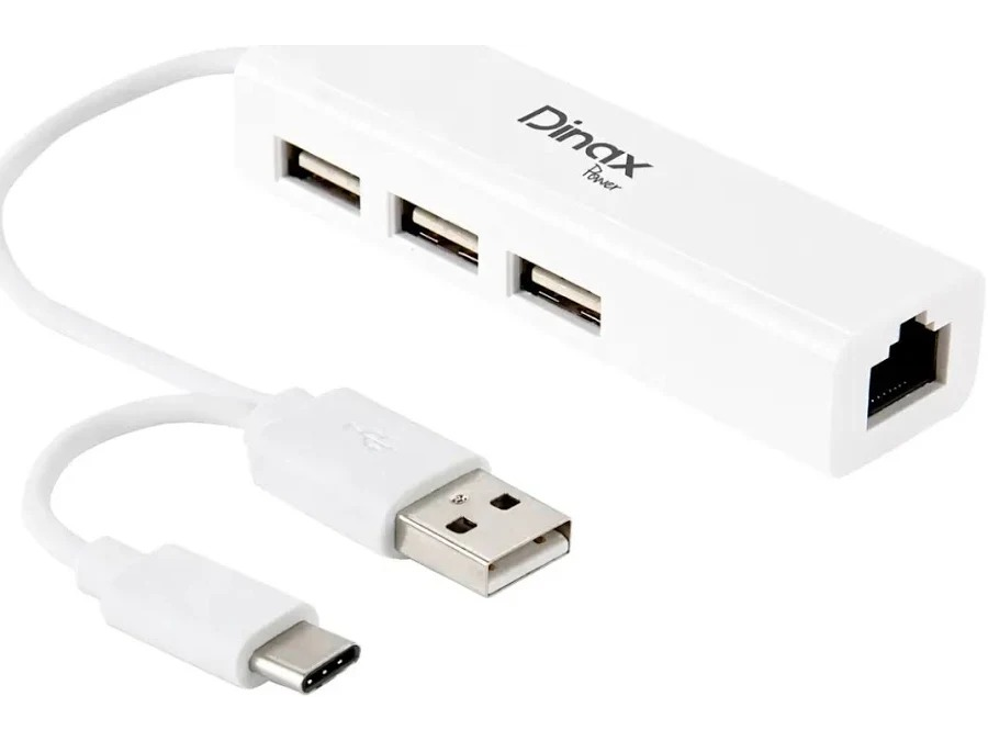CONECTOR DINAX USB 3 EN 1