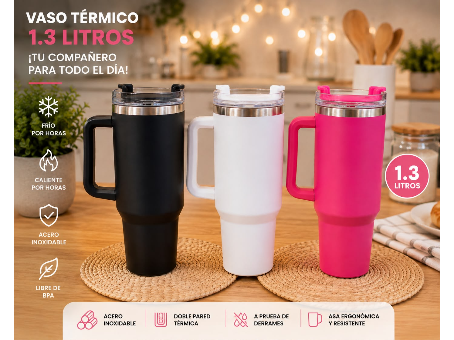 VASO TÉRMICO XL 1.3 LITROS