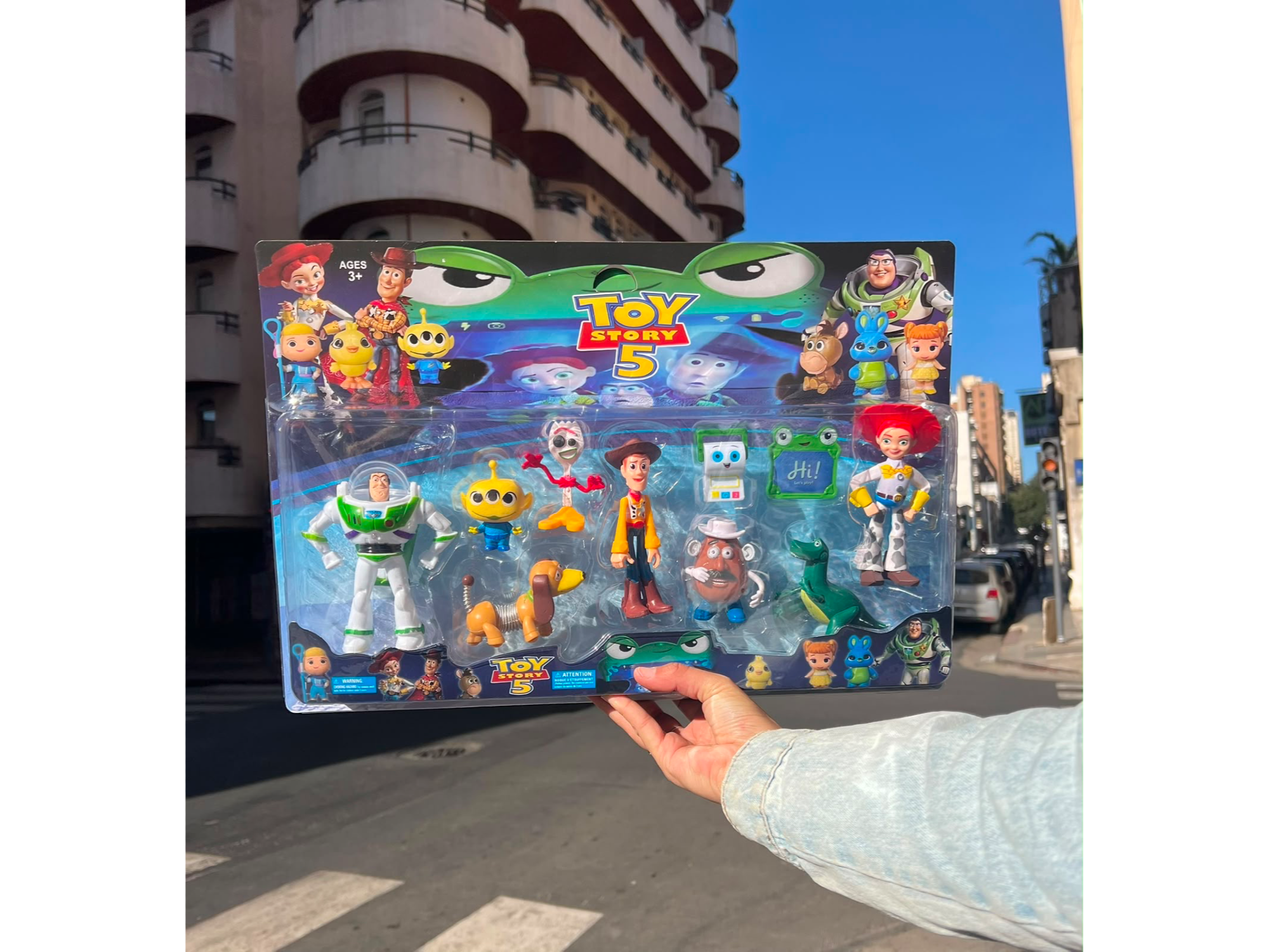 BLÍSTER MUÑECOS TOY STORY 5 X10 UNIDADES