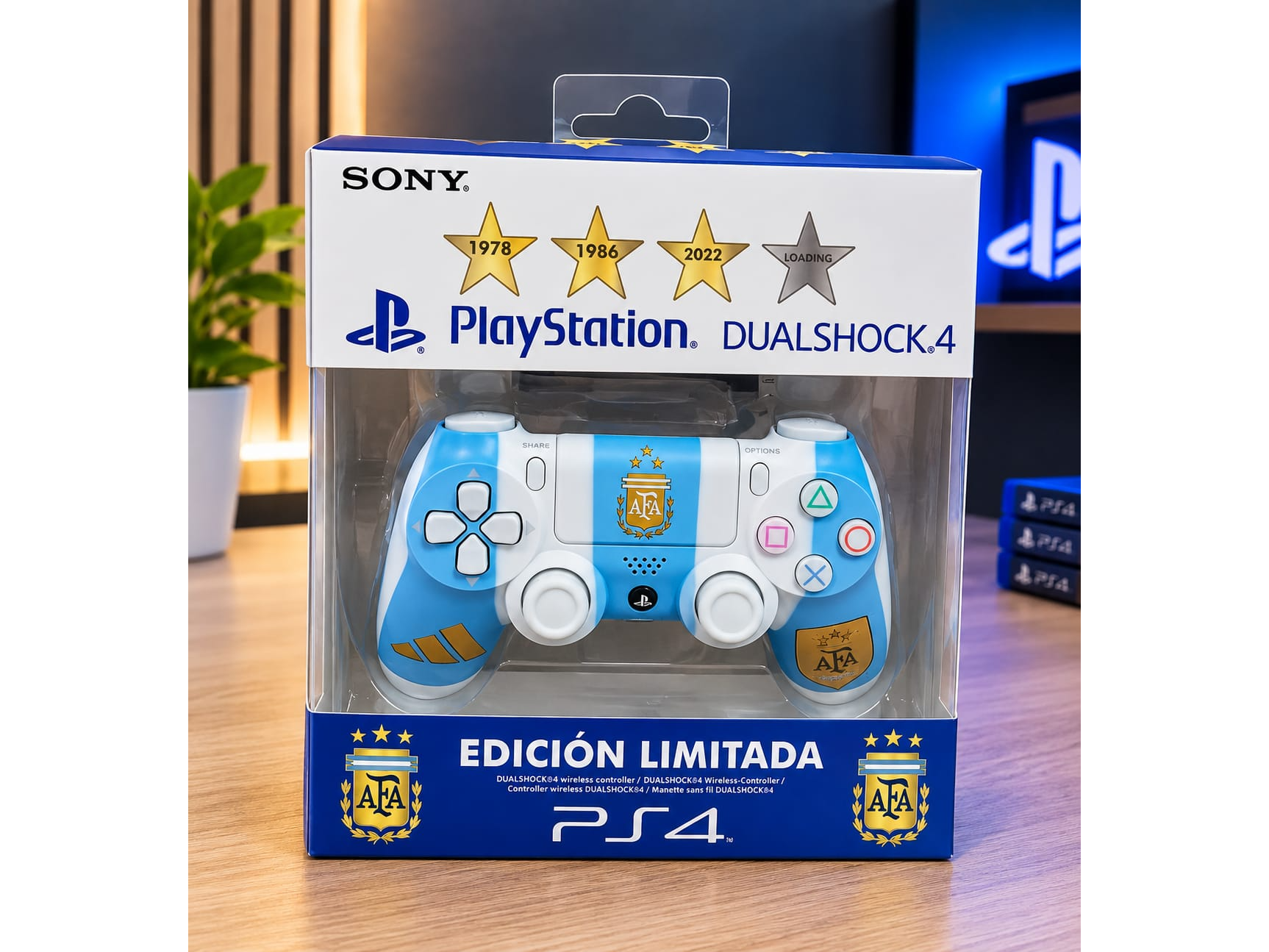 JOYSTICK PS4 - EDICIÓN LIMITADA AFA