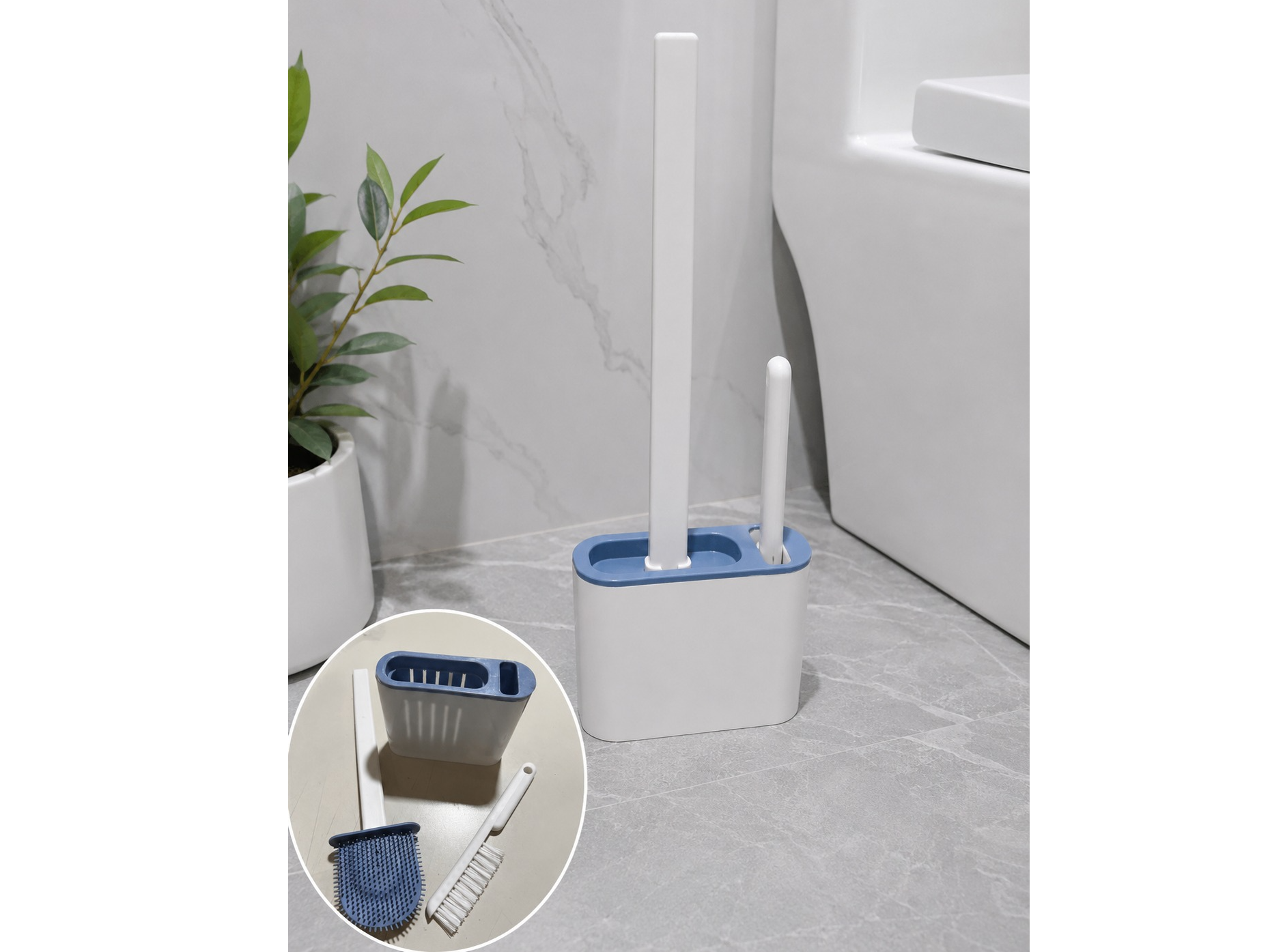 SET DE ESCOBILLA BAÑO