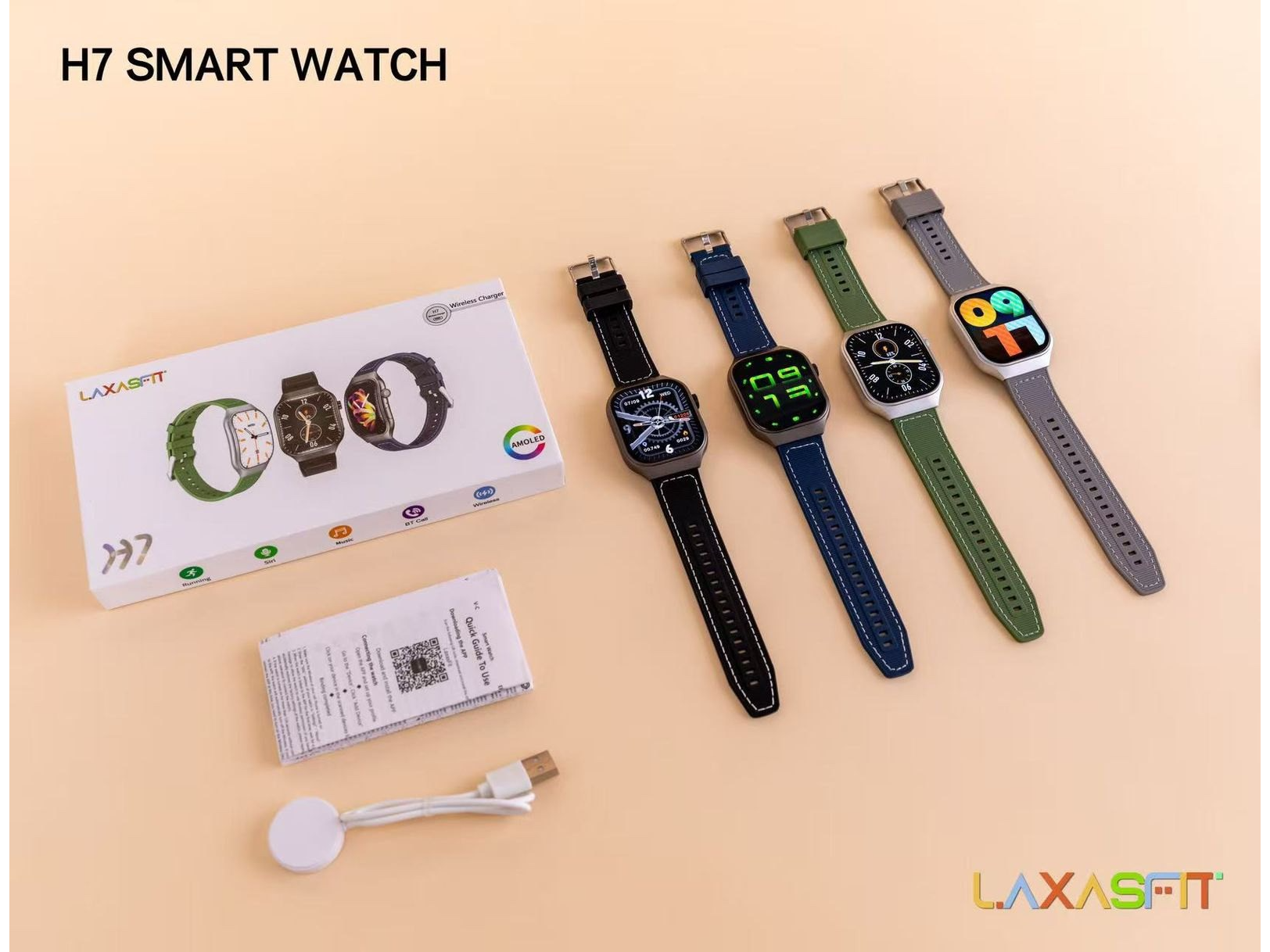 SMART WACHT LAXASFIT H7