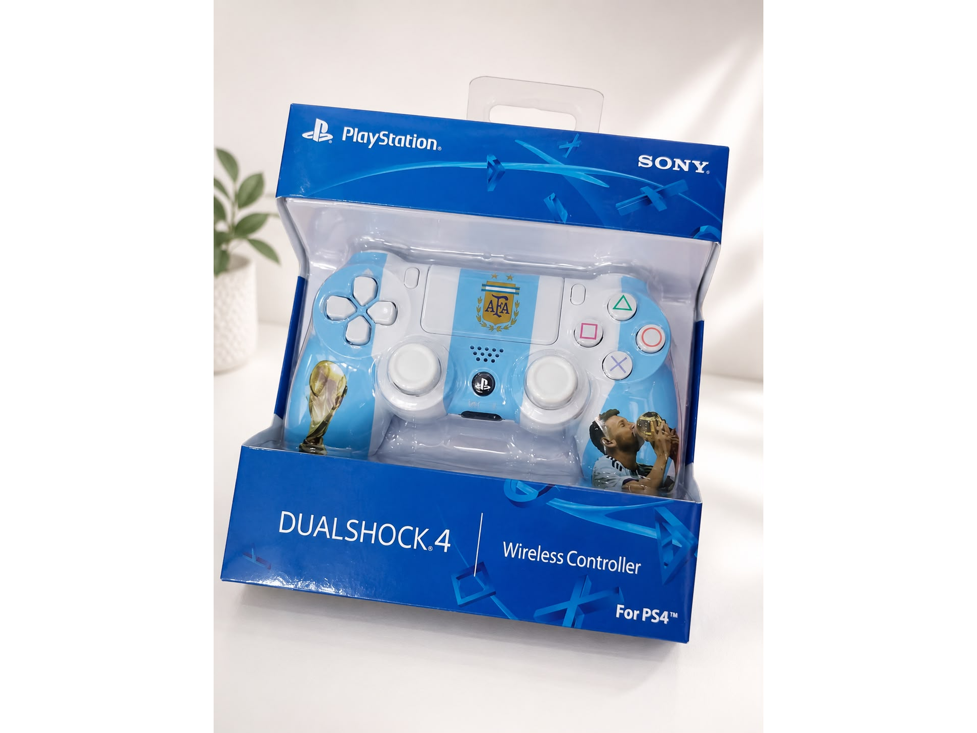 Joystick Inalámbrico DualShock 4 – Edición Argentina