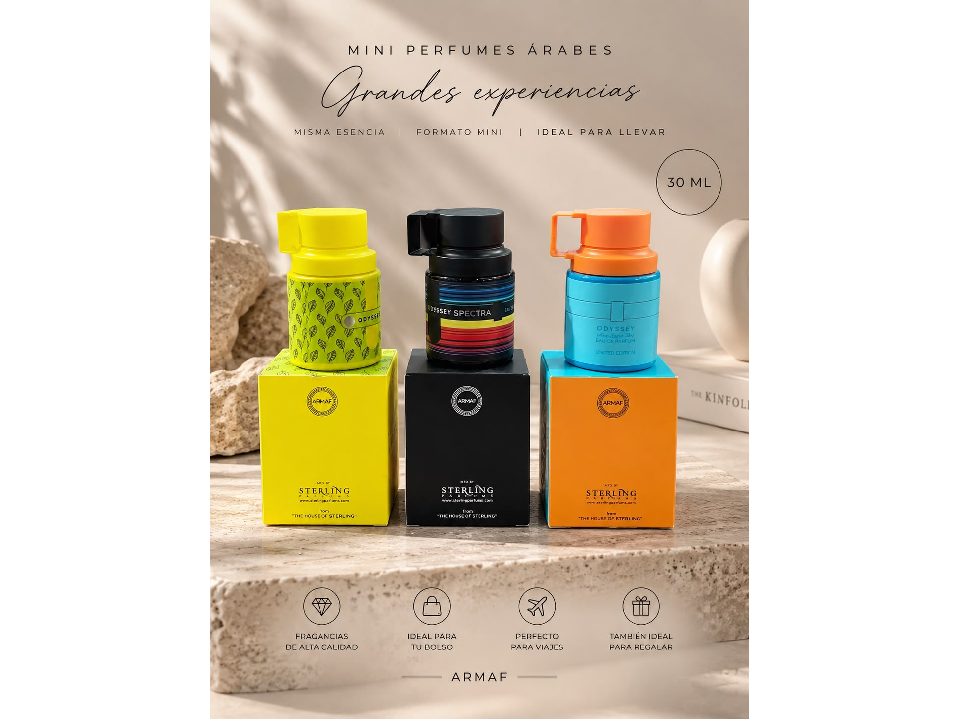 PERFUMES ARABES MINIS 30 ML