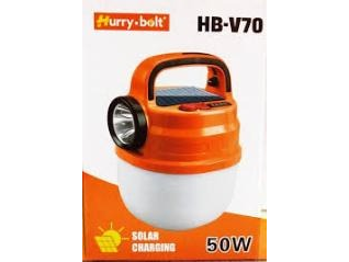 LUZ DE CAMPING LINTERNA CON CARGA SOLAR HB V70