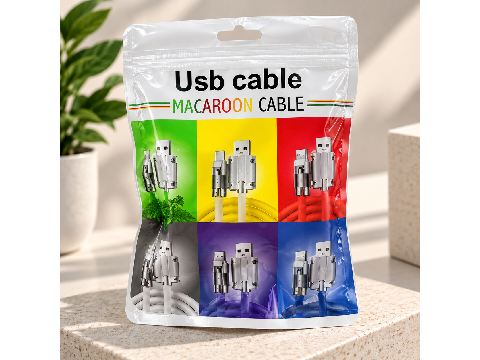 CABLE MACARON BOLSITA TIPO C
