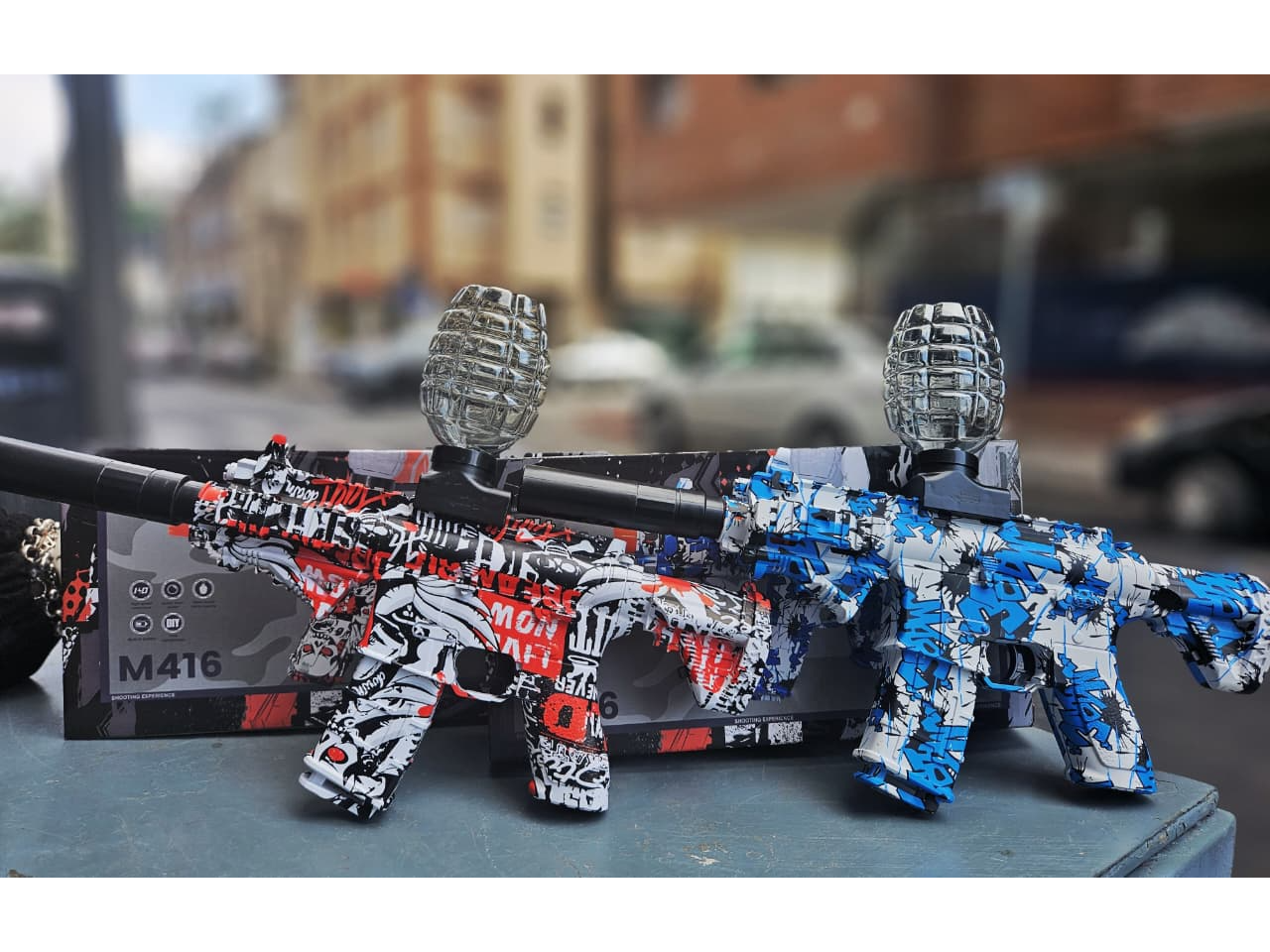 PISTOLA DE HYDROGEL M416