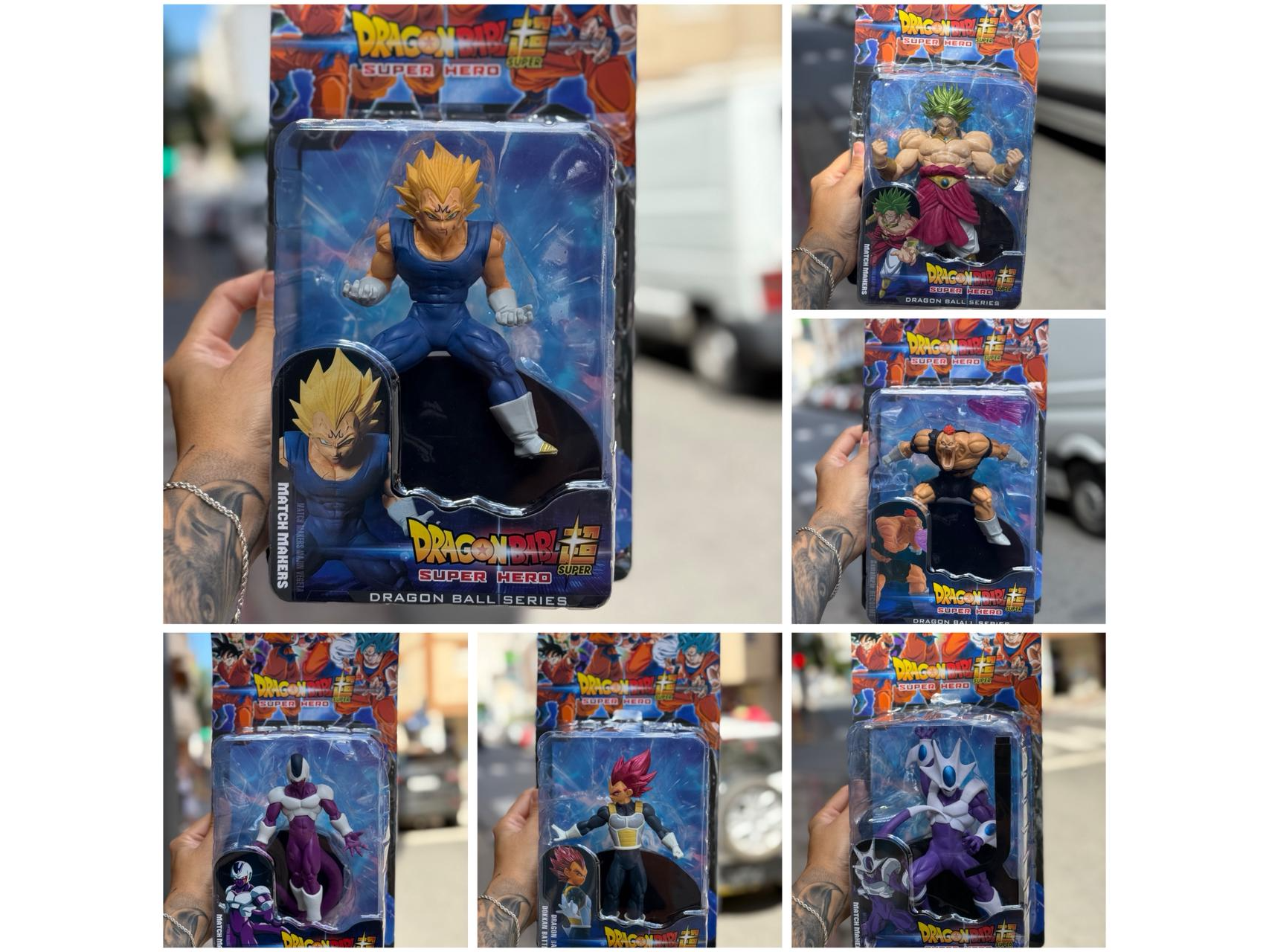 MUÑECOS DRAGON BALL Z COLECCIONABLES 30CM