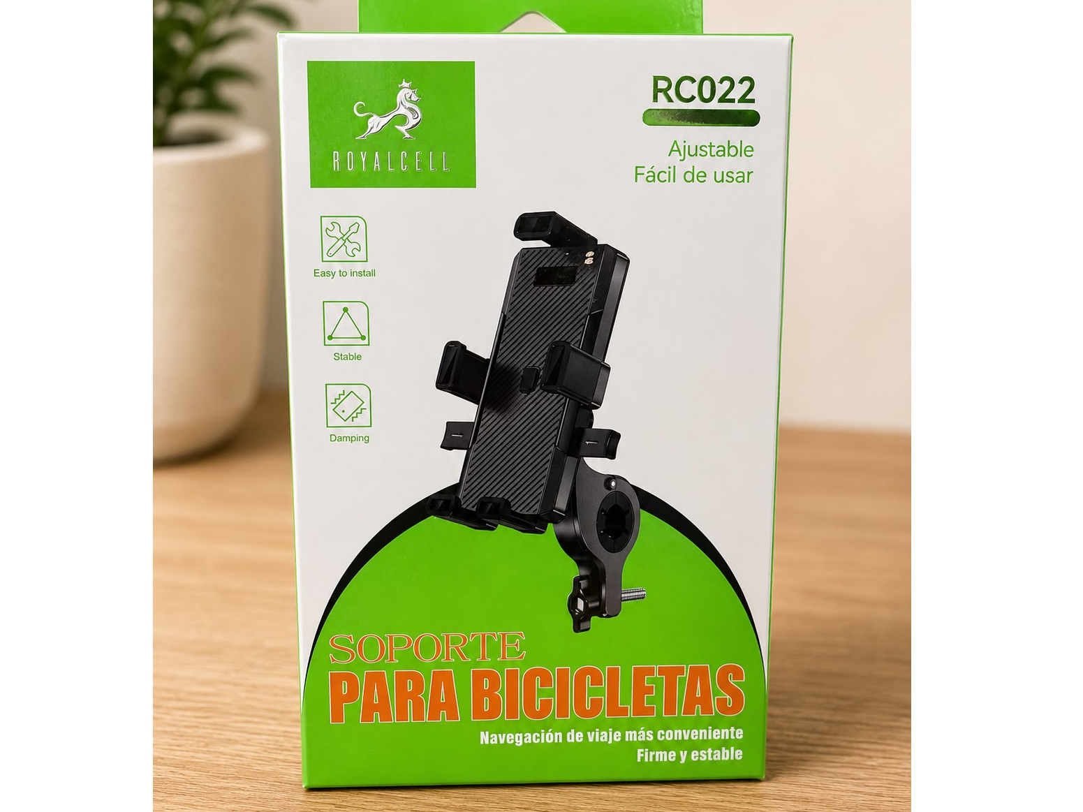 SOPORTE PARA CELULAR DE BICICLETA ROYALCELL RC022