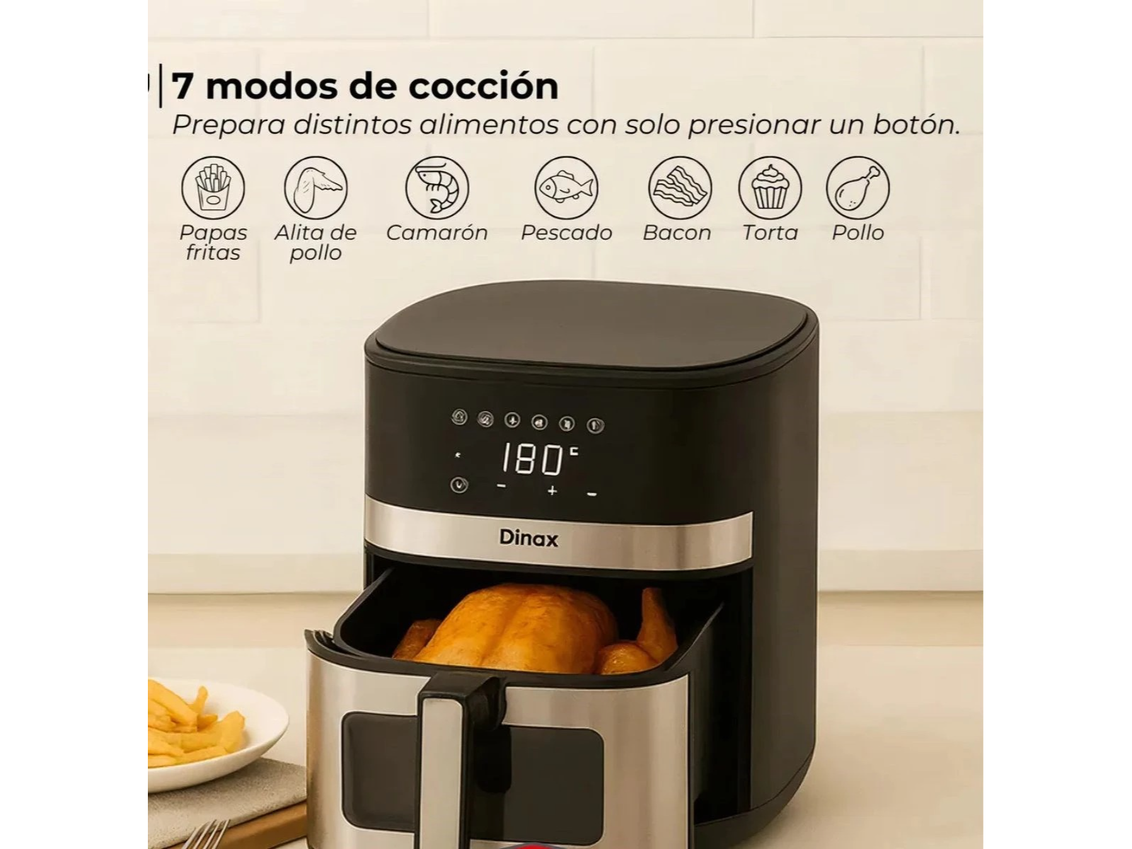 FREIDORA DE AIRE DINAX 10LTS