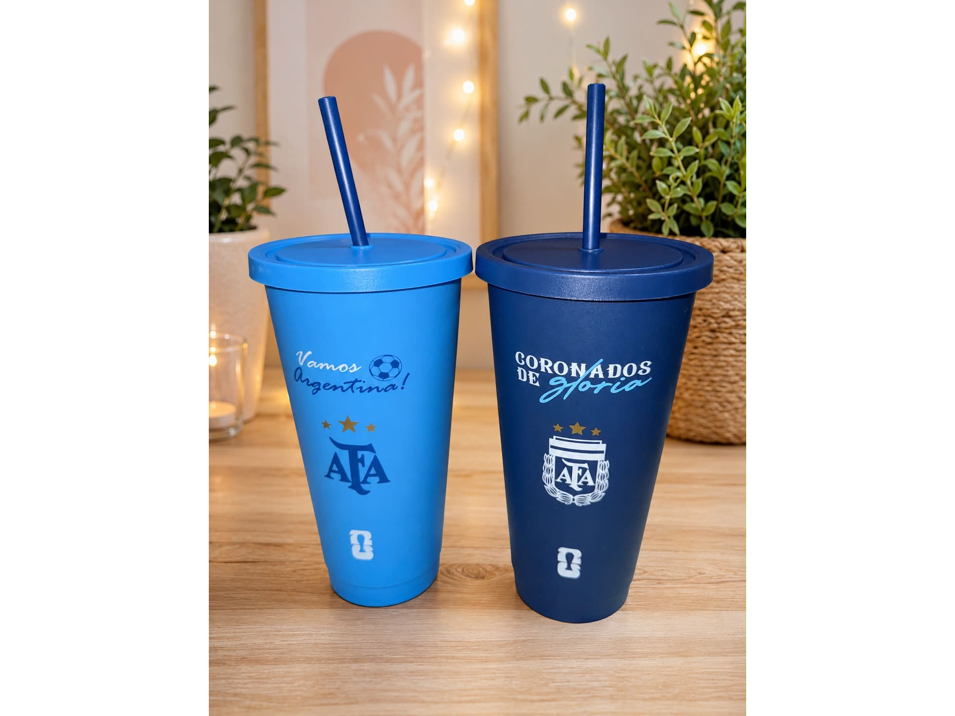 VASO CELESTE AZUL AFA