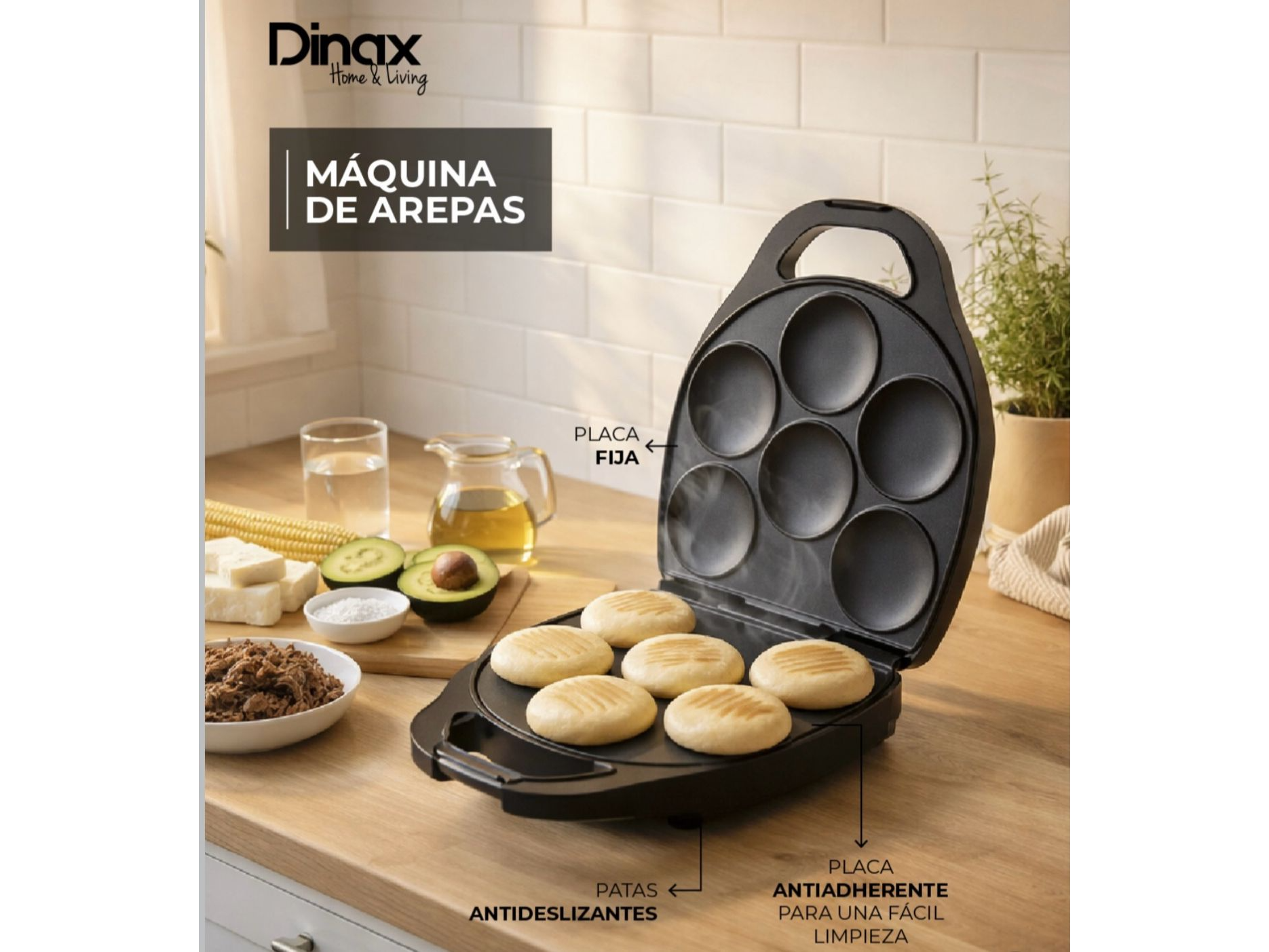 MAQUINA DE AREPA DINAX