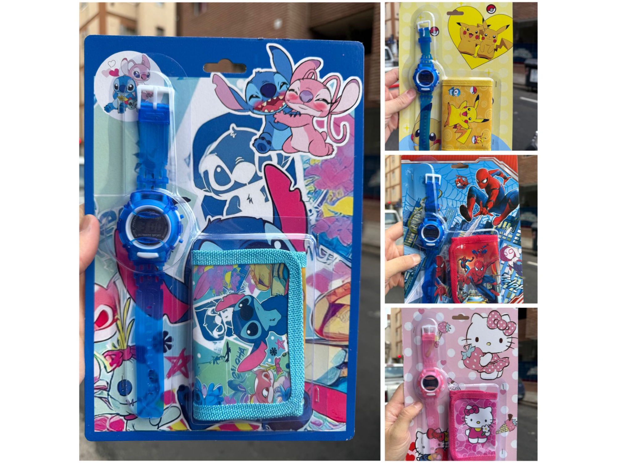RELOJ INFANTIL + BILLETERA