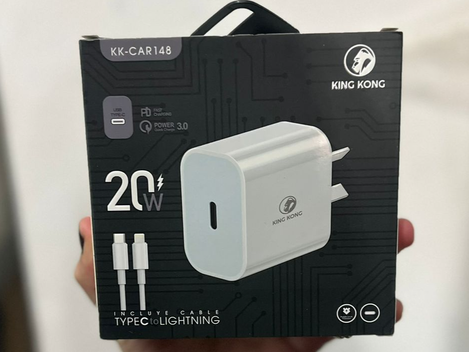 CARGADOR KING KONG 20W
