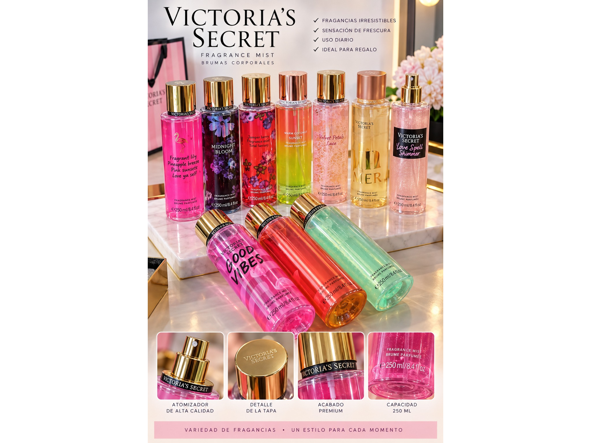 BODY SPLASH VICTORIA SECRET 250ML