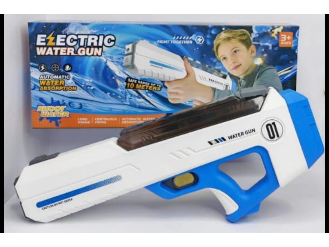 PISTOLA DE AGUA RECARGABLE CON SUCCION