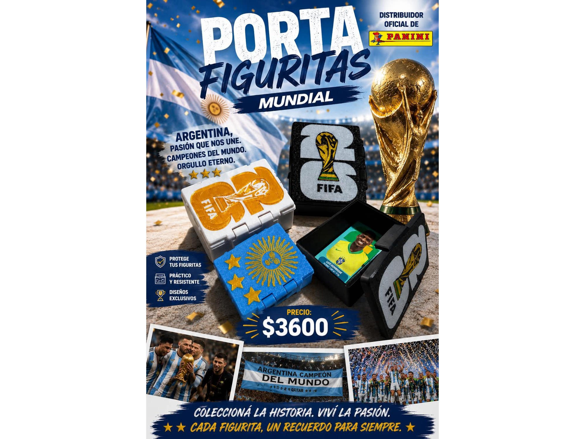CAJITAS PORTAFIGUSSS 3D