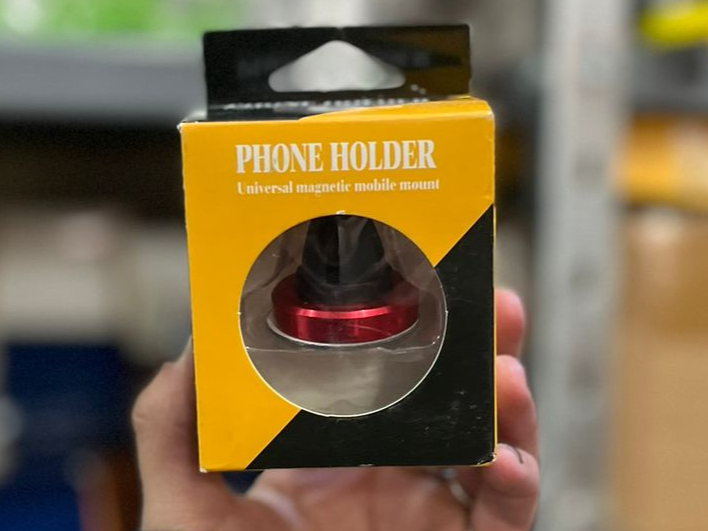 SOPORTE AUTO CON PINZA PARA REJILLA