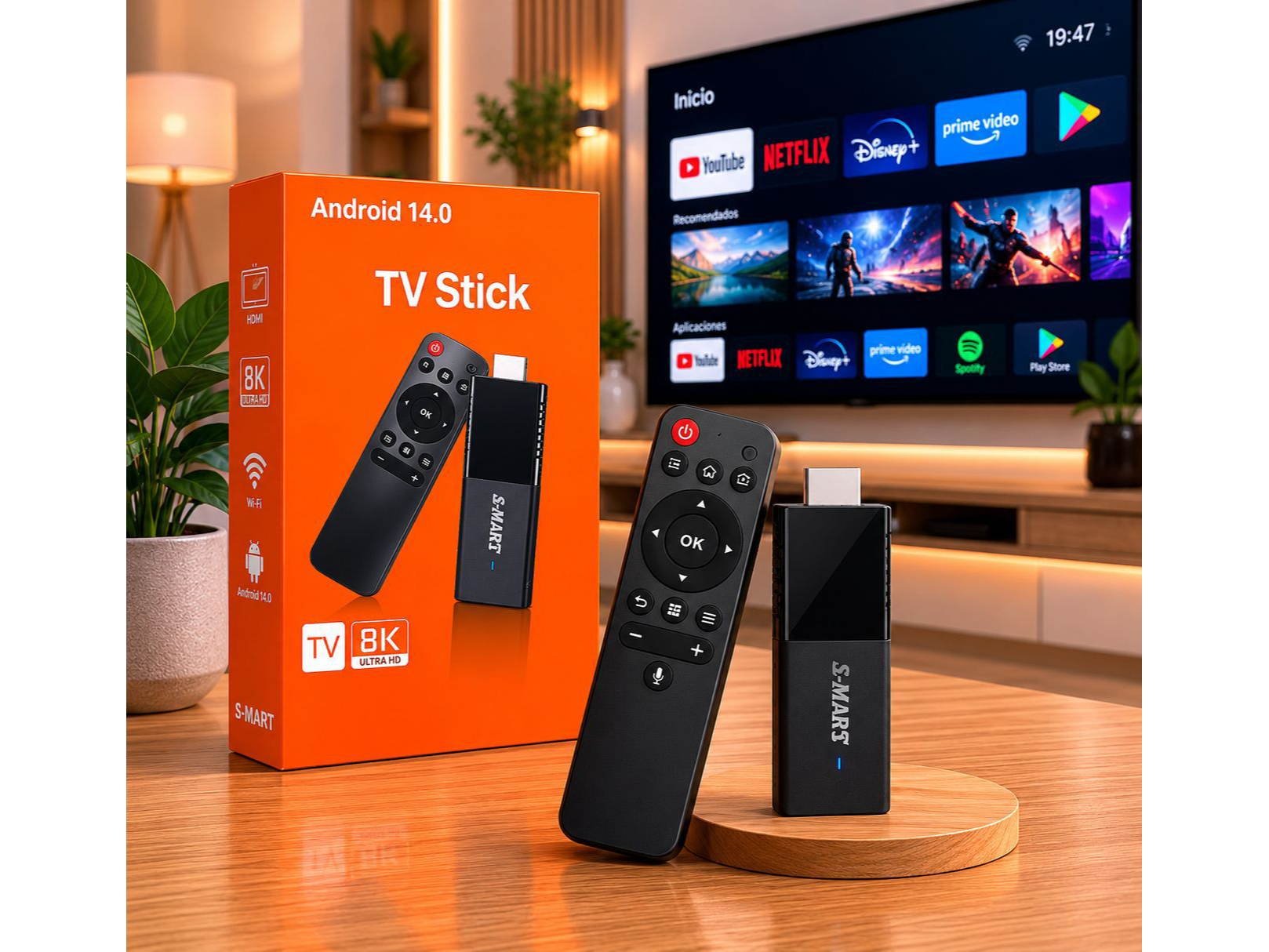 TV STICK ANDROID 14.0