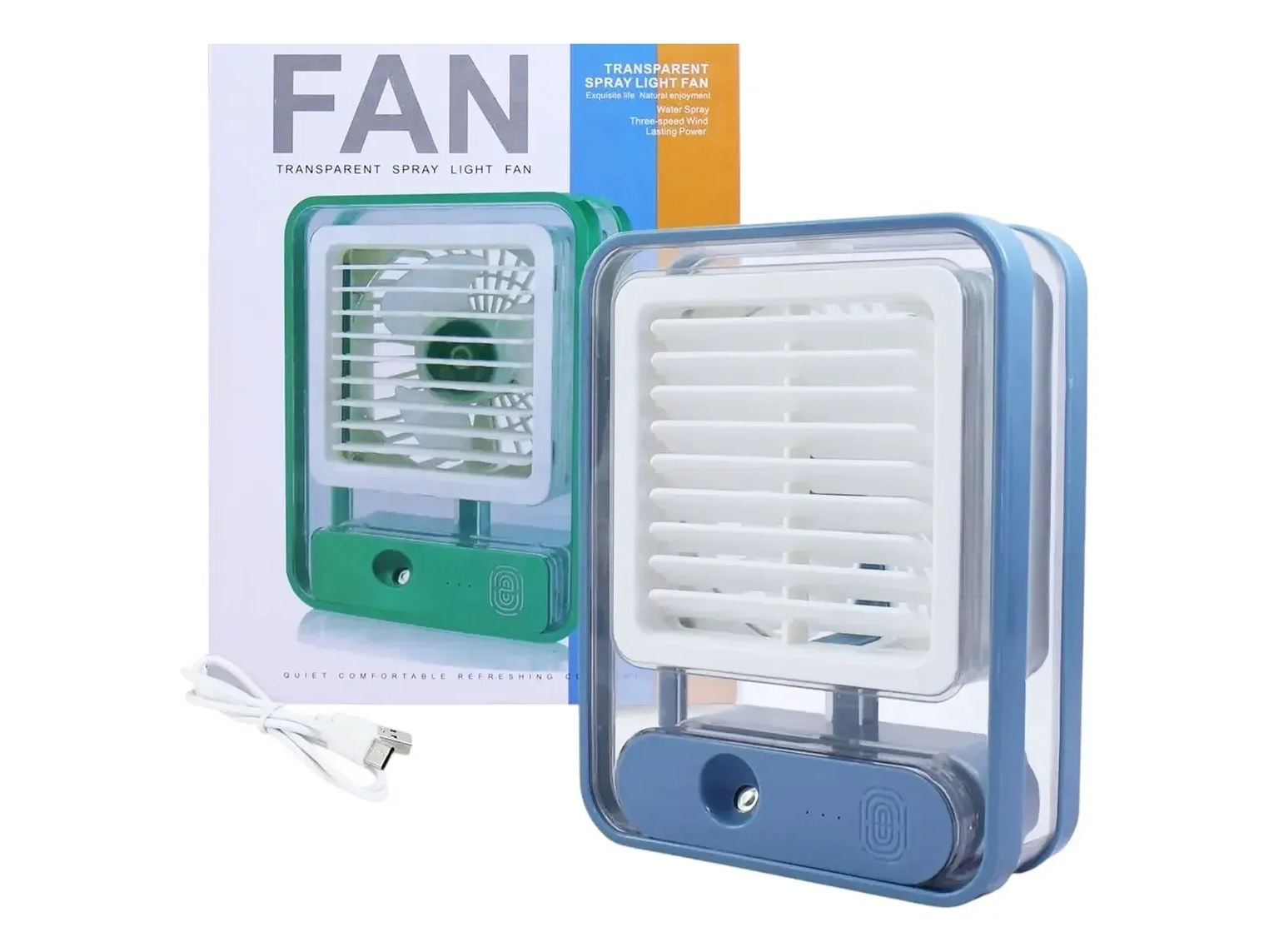 VENTILADOR CON HUMIDIFICADOR PEQUEÑO