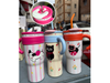VASO TERMICO GATITO CON SORBETE DE ACERO LIQUIDACION!!