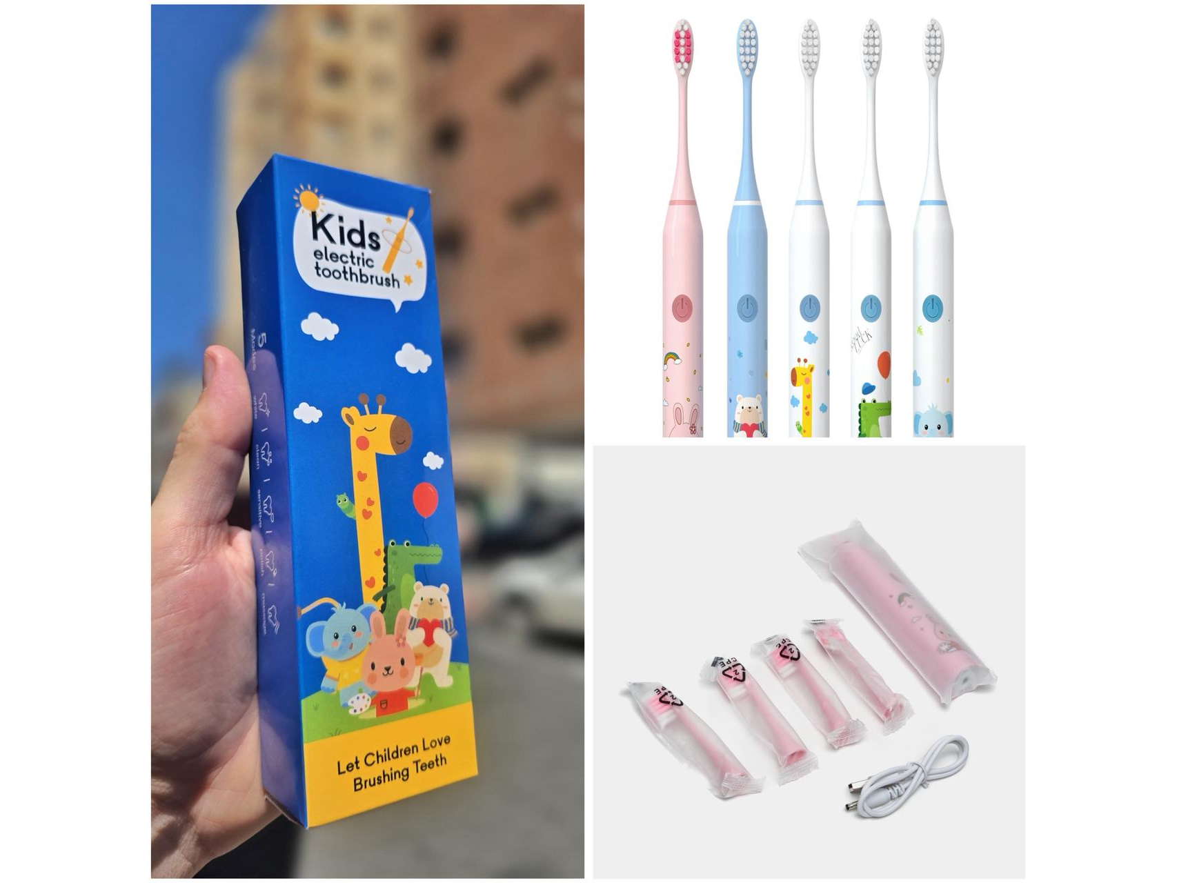 CEPILLO DE DIENTES ELECTRONICO INFANTIL