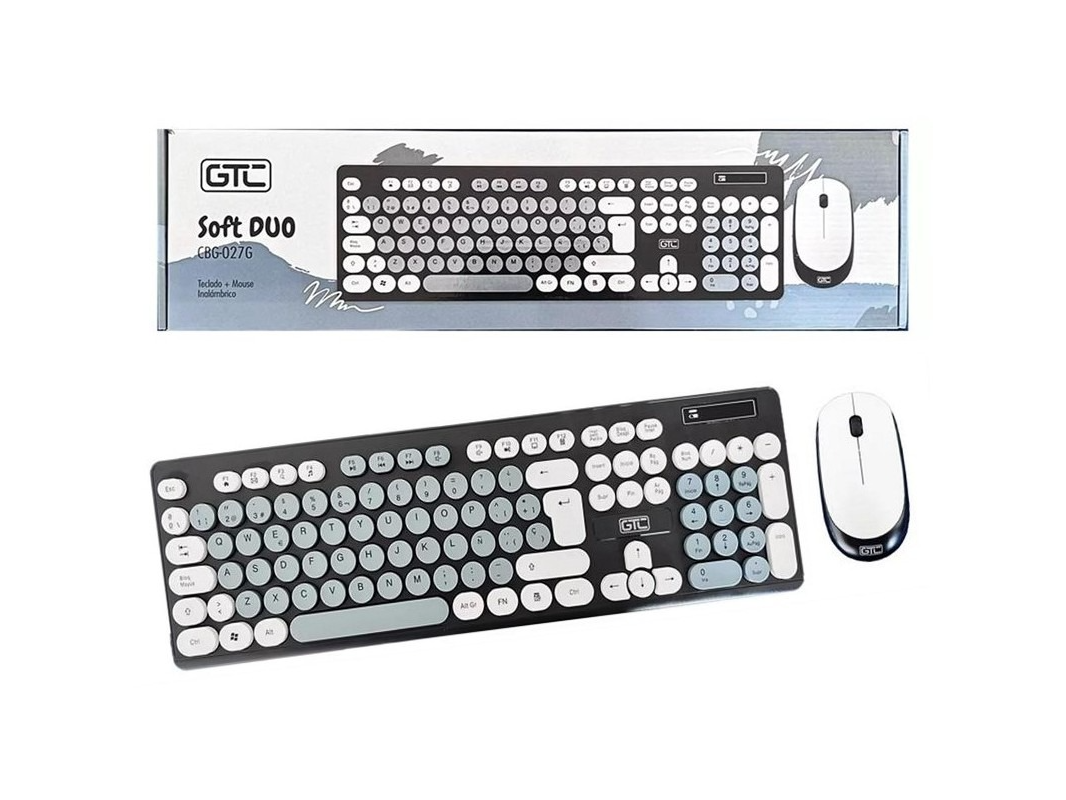 TECLADO Y MOUSE SOFT DUO CBG 027