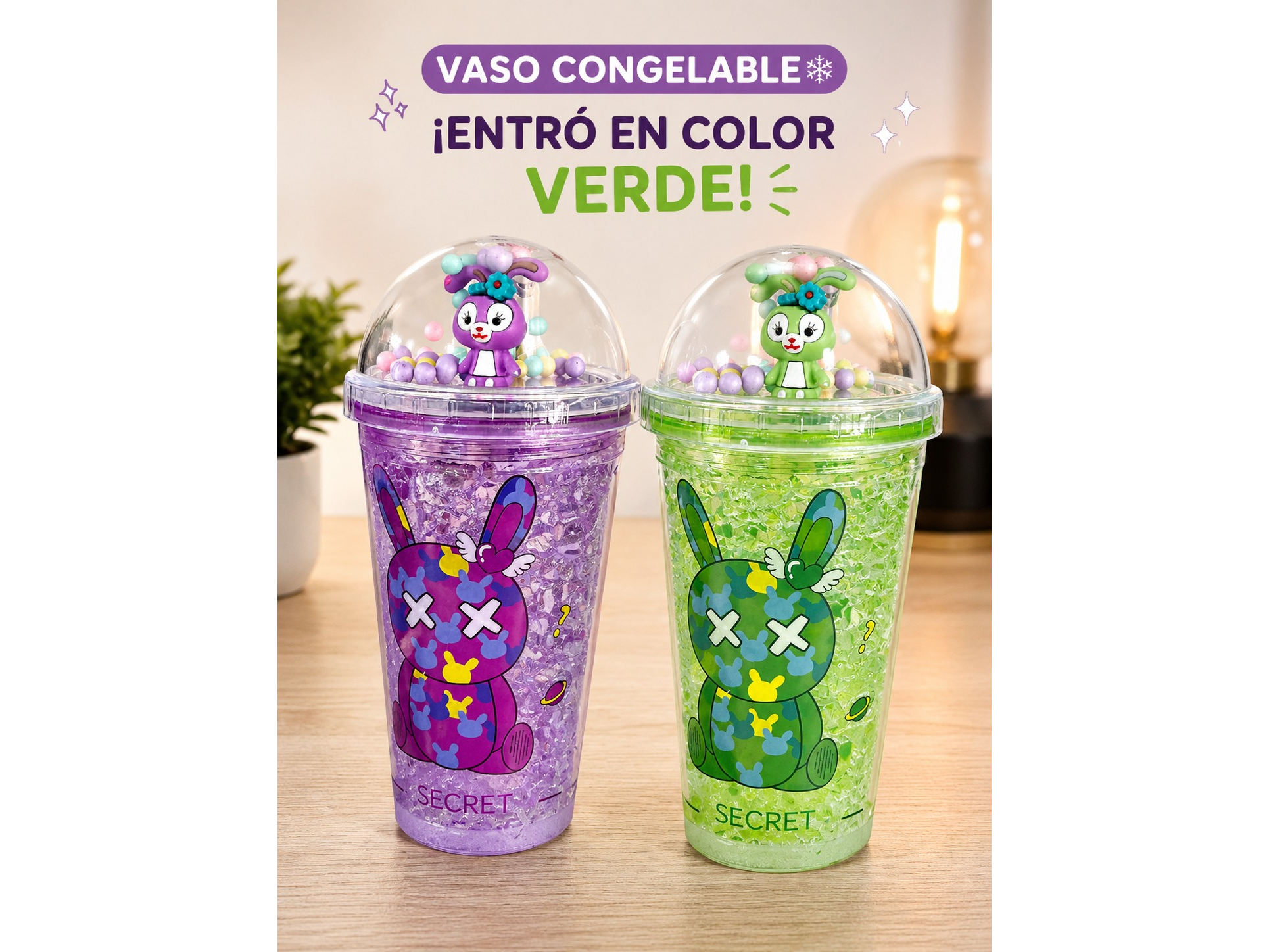 VASO CONGELABLE CON GEL