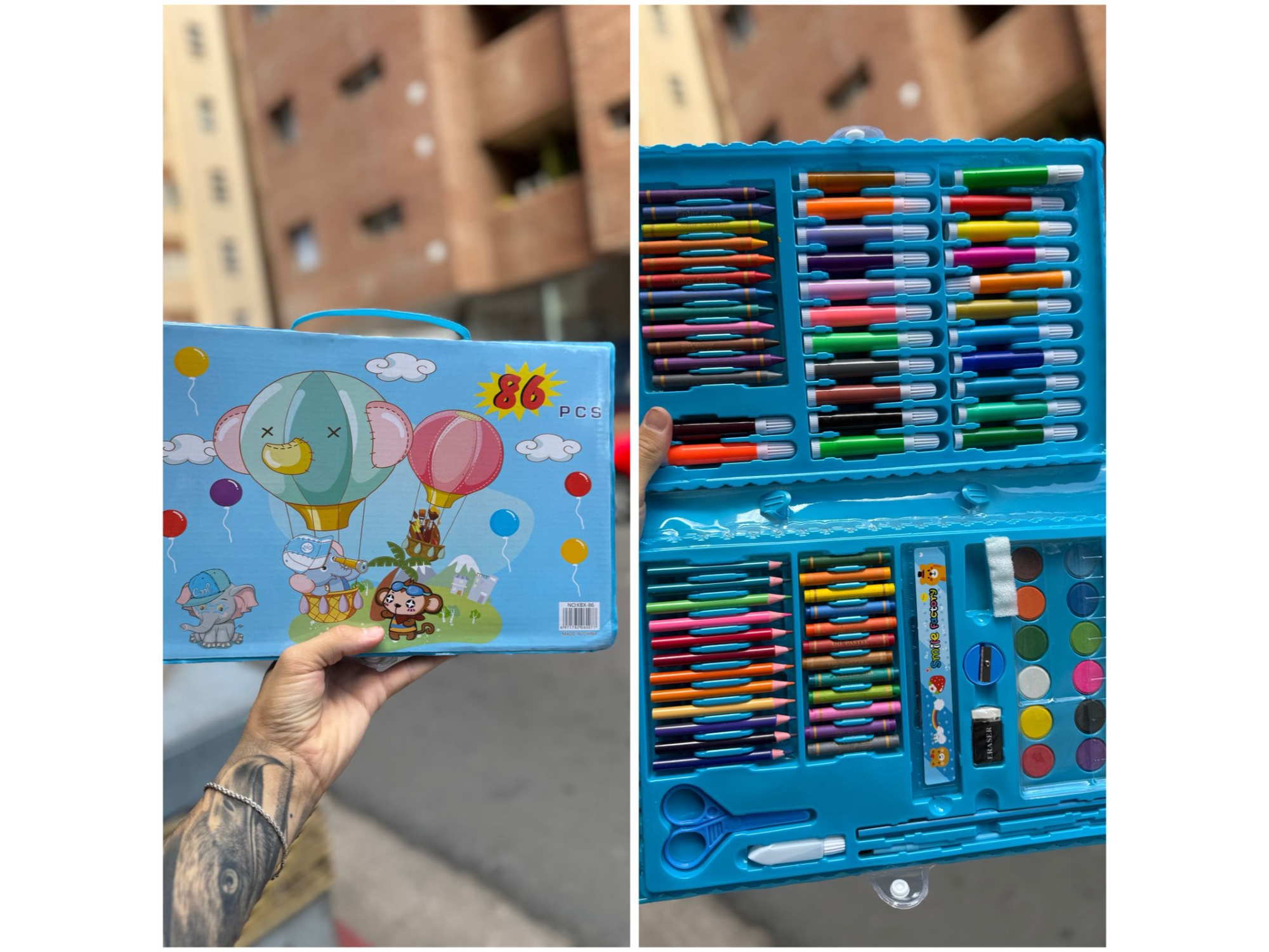 SET DE ARTE 86 PIEZAS