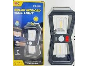 LUZ DE PARED DOBLE CON CARGA SOLAR SEIS