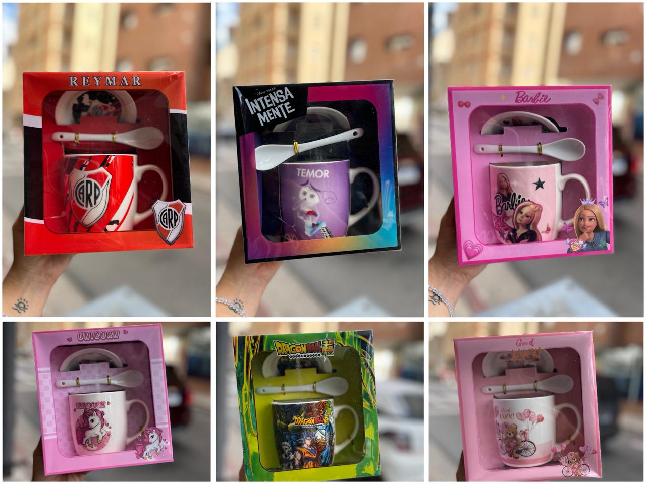 TAZAS INFANTILES DE CERÁMICA