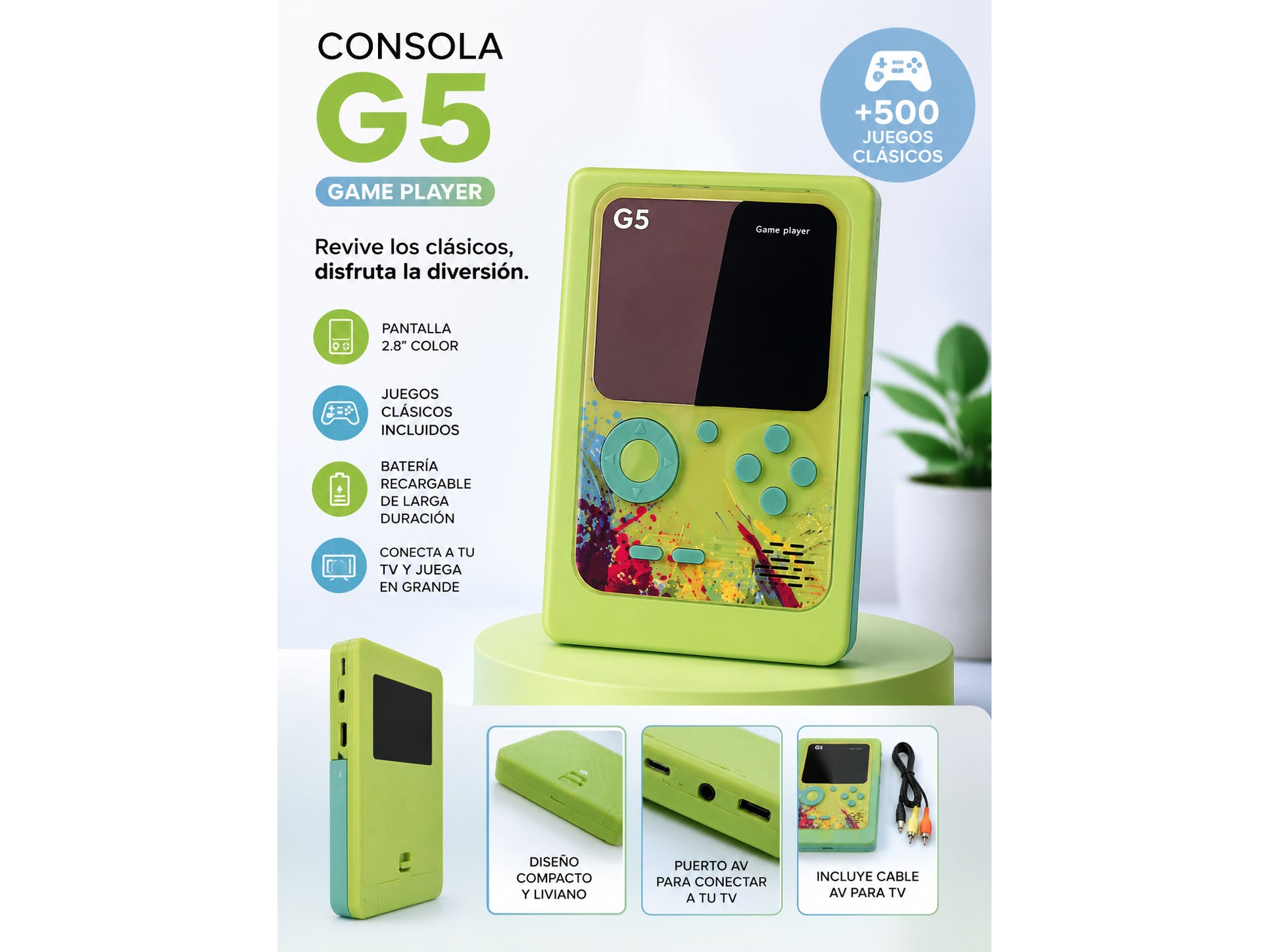 CONSOLA PORTATIL G5