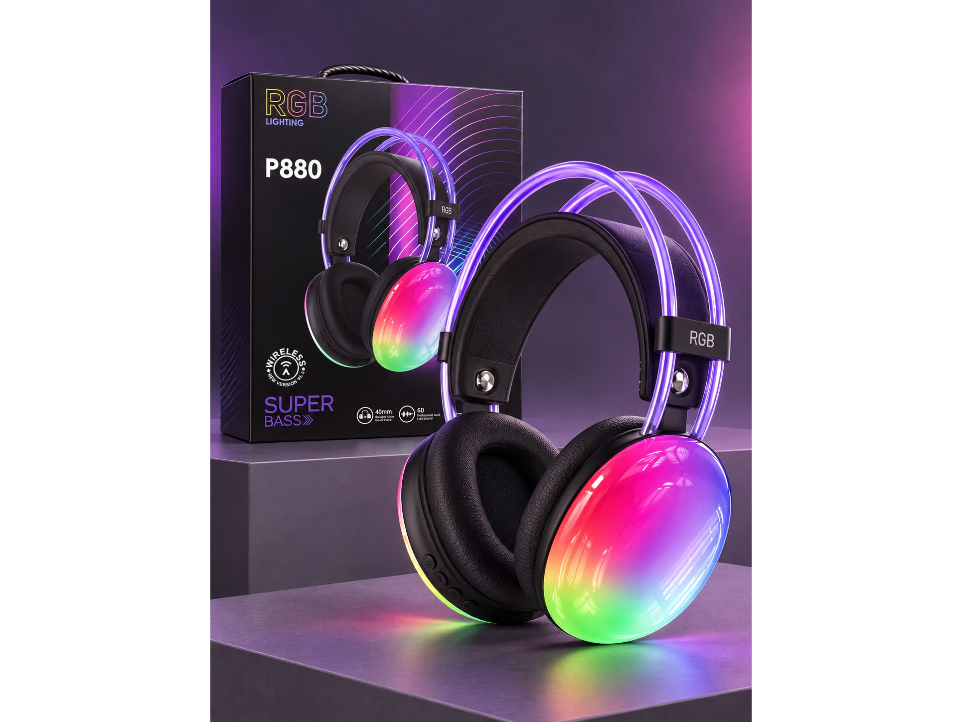 AURICULARES LED P880