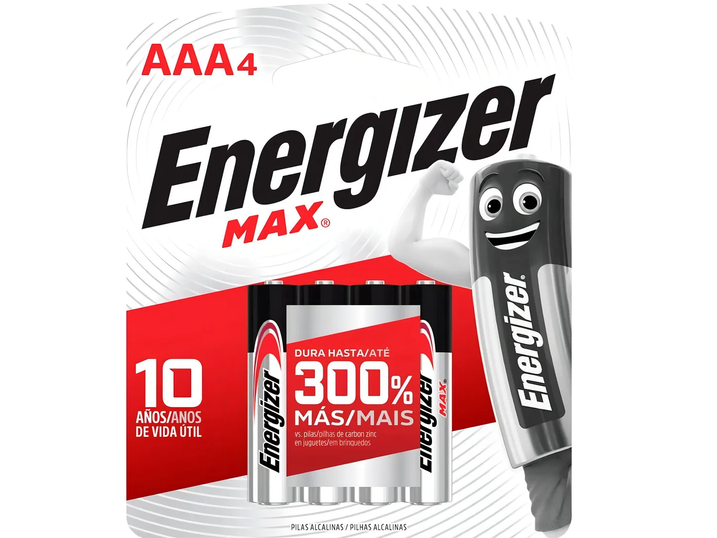 PILA ENERGIZER AAA X4