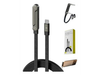 Cable de Carga y Datos Mallado Con Soporte Plegable tipo C