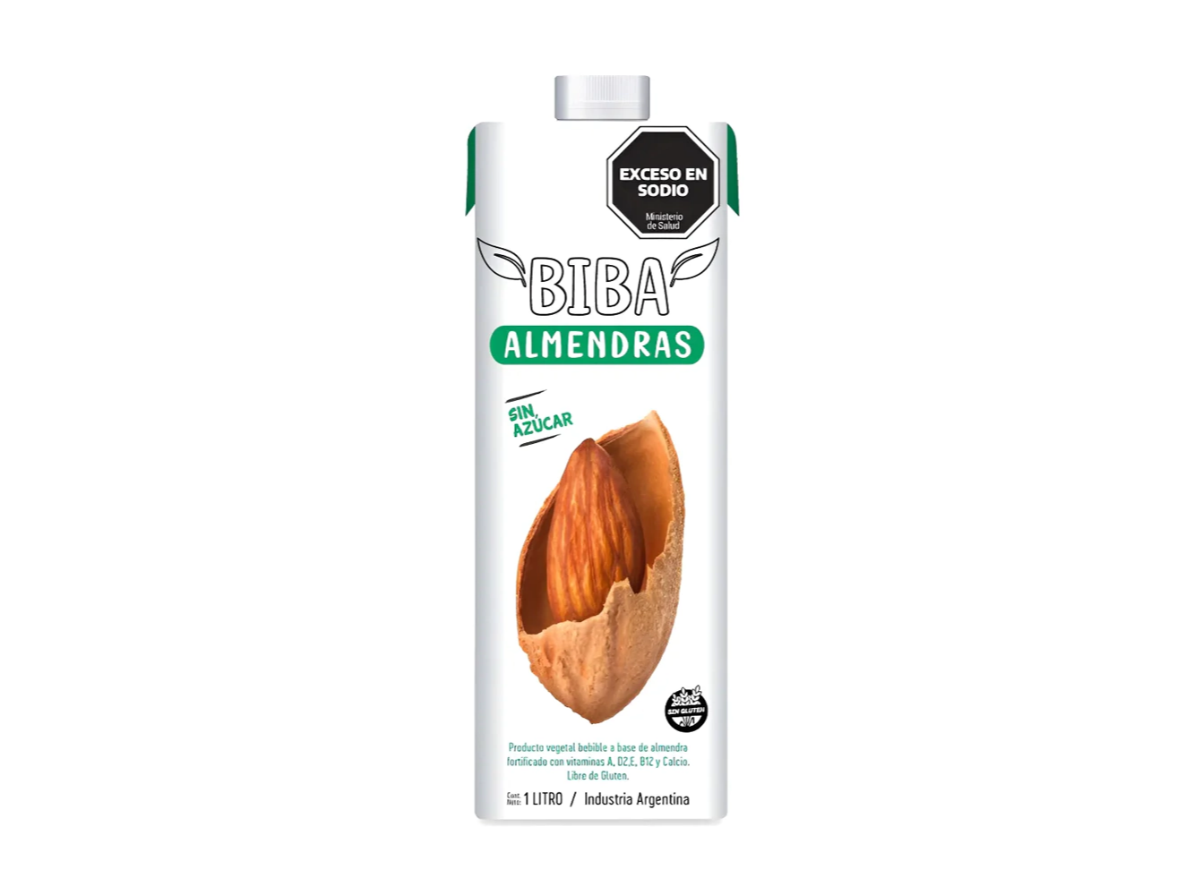 LECHE DE ALMENDRAS BIBA SIN AZUCAR