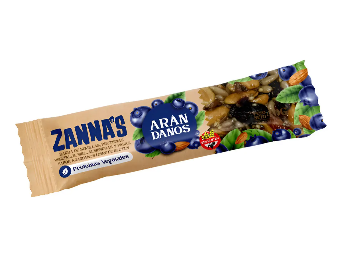 BARRAS PROTEICAS VEGETALES ZANNAS