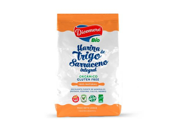 HARINA DE TRIGO SARRACENO INTEGRAL ORGANICO