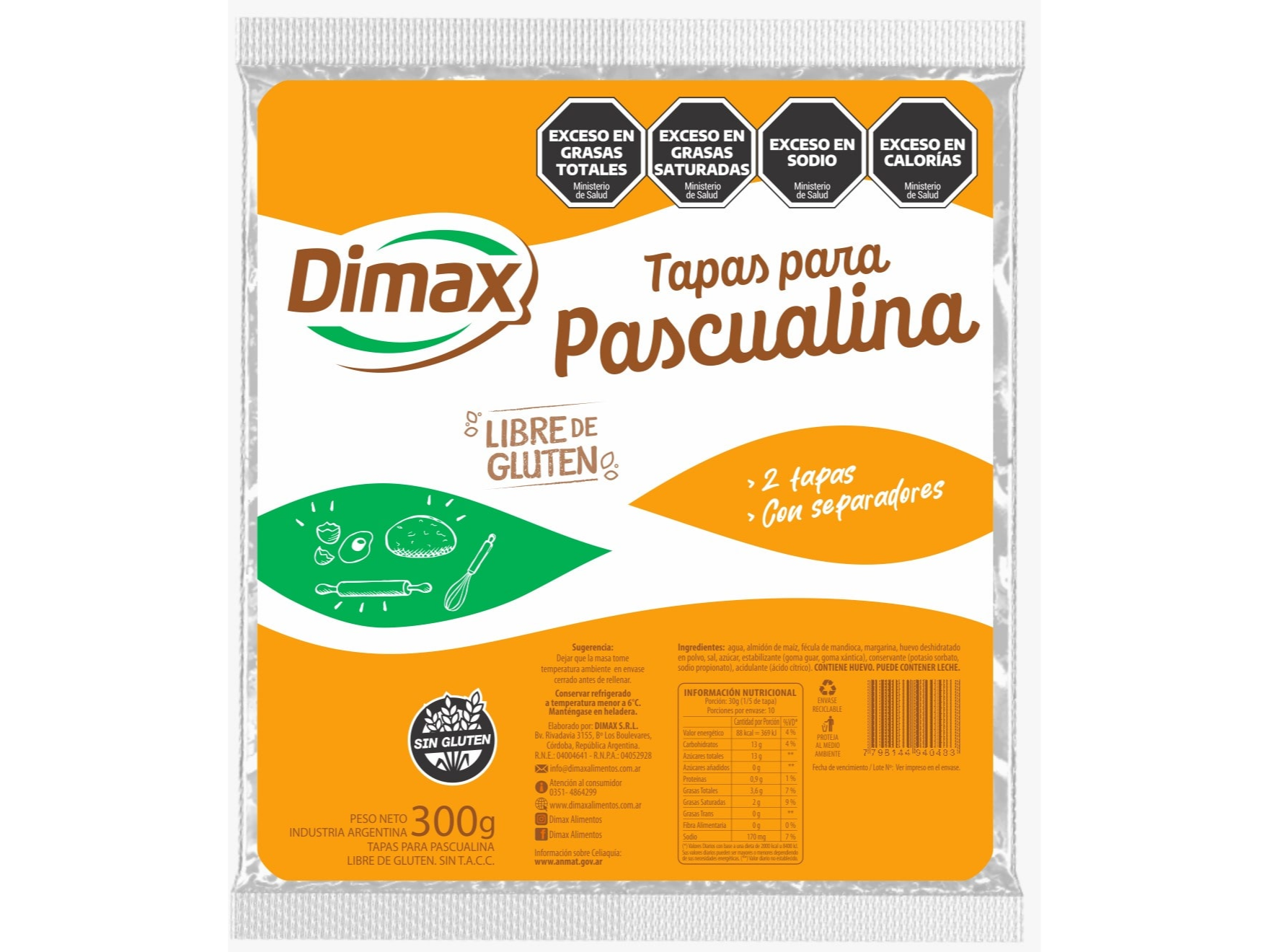 TAPAS PARA PASCUALINA