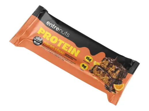 BARRA PROTEICA ENERGETICA NARANJA Y CHOCOLATE