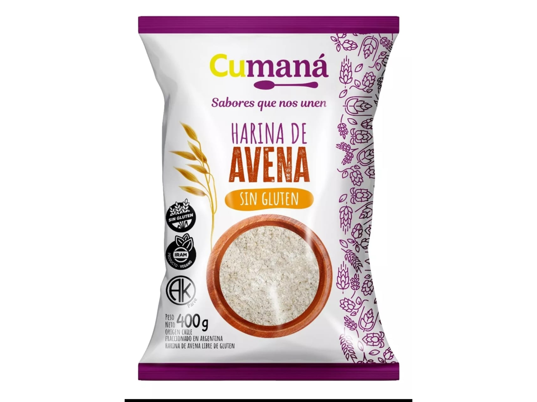 HARINA DE AVENA CUMANA