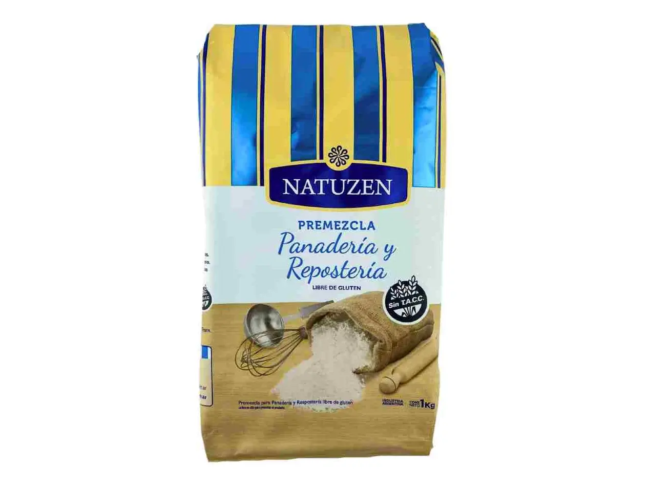 PREMEZCLA PANADERIA Y RESPOSTERIA NATUZEN 1 KG