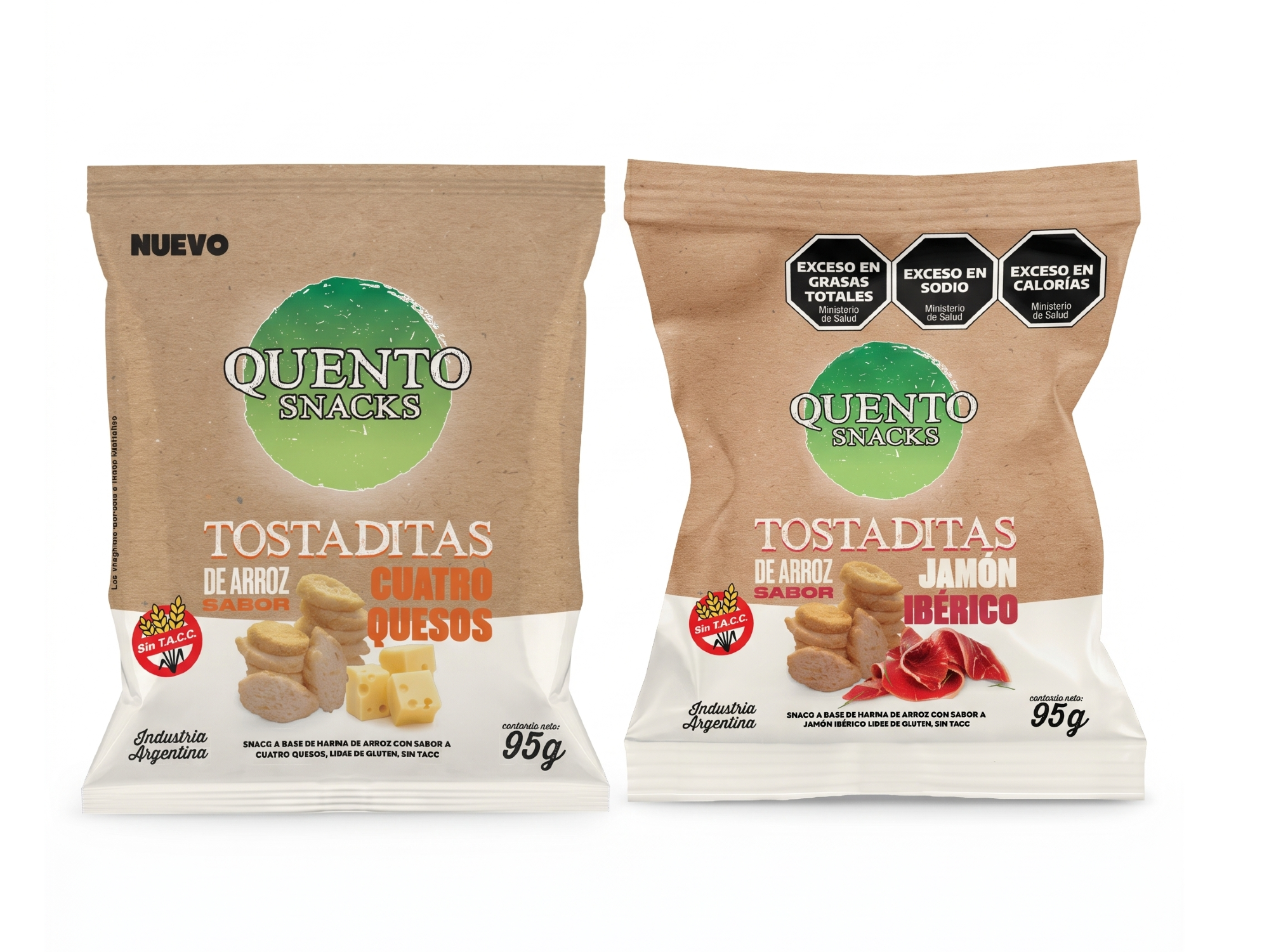 TOSTADITAS DE ARROZ QUENTO
