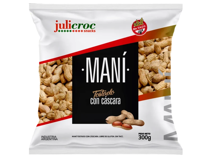 MANI TOSTADO CON CASCARA JULICROC