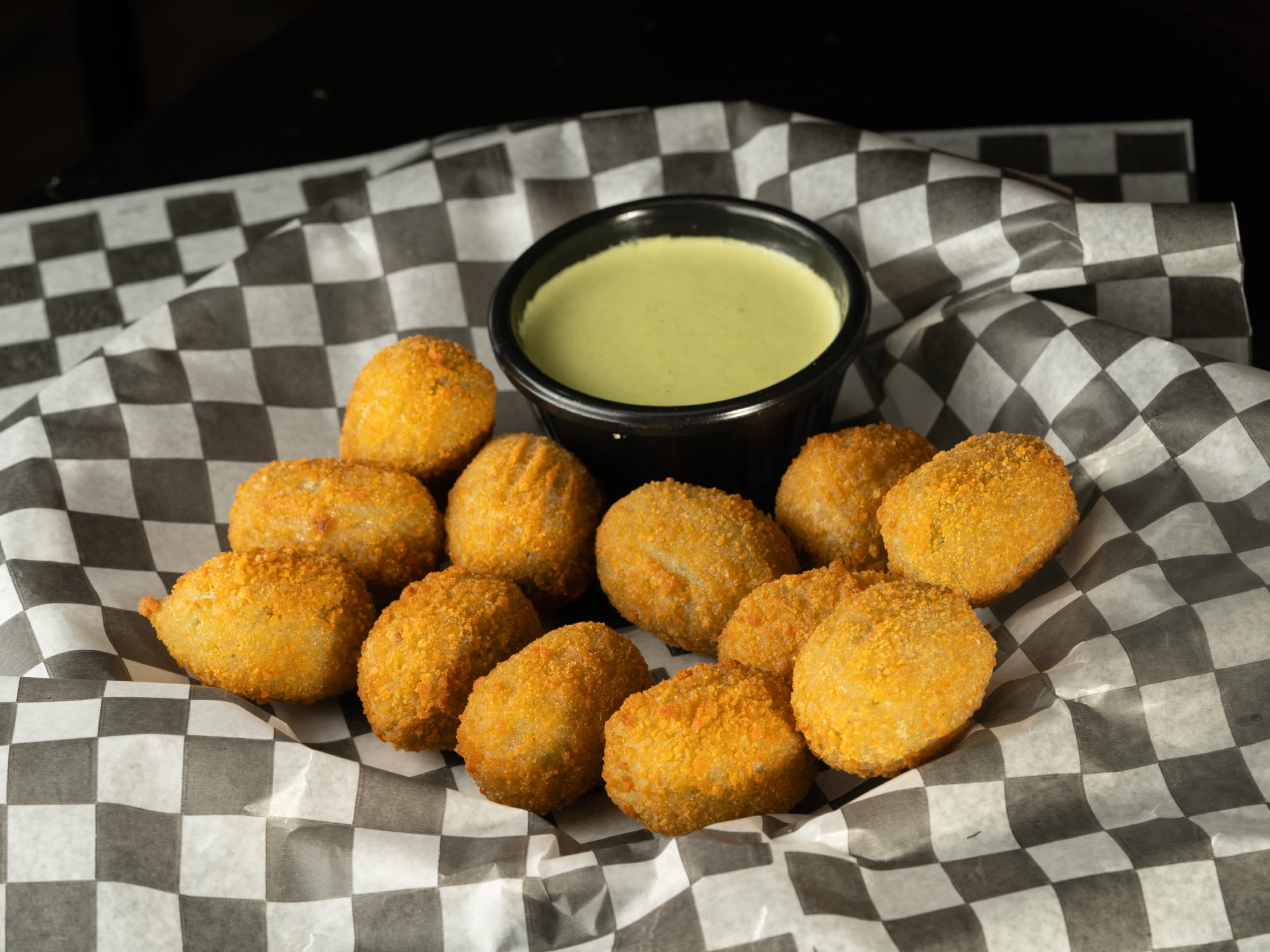 BOLITAS DE JAMON Y MUZZARELLA