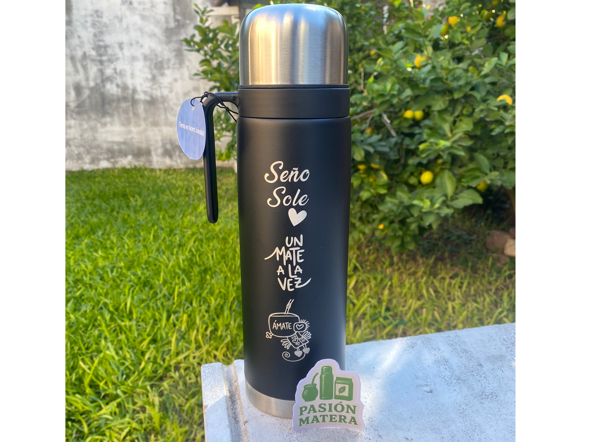 Grabado personalizado en TERMO