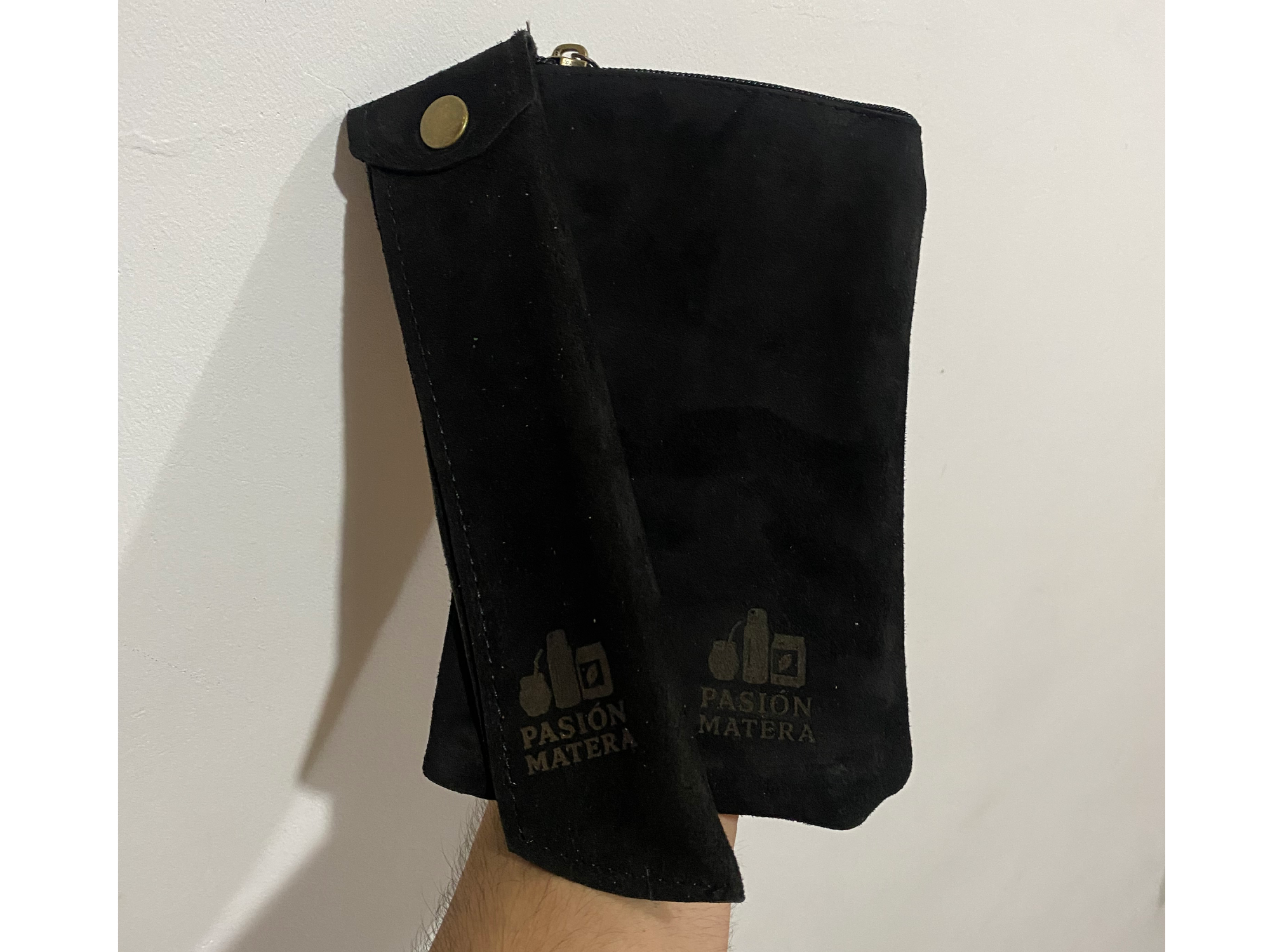 Yerbero gamuzado + bombillero