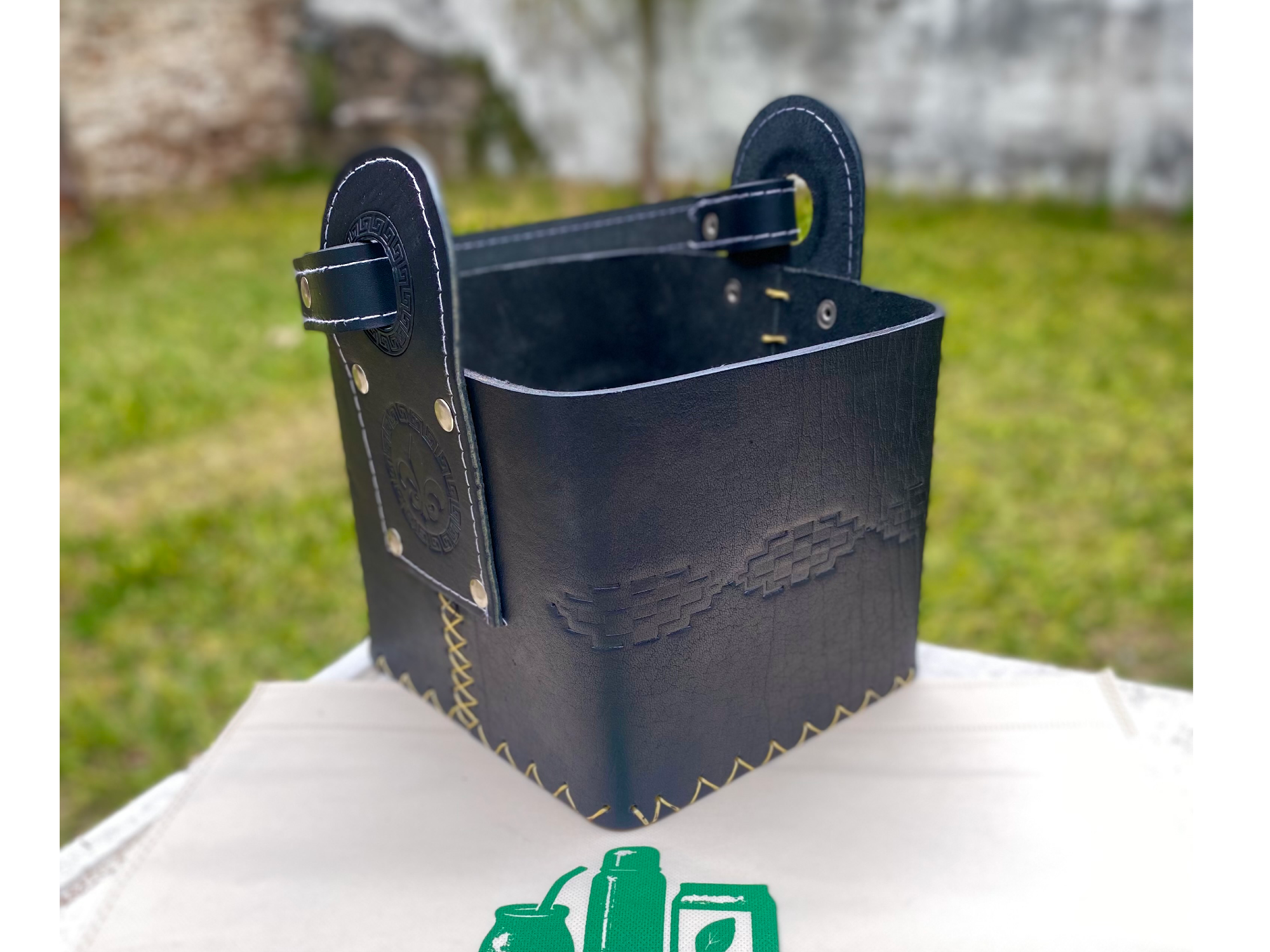 Matera de cuero PREMIUN modelo 2x2