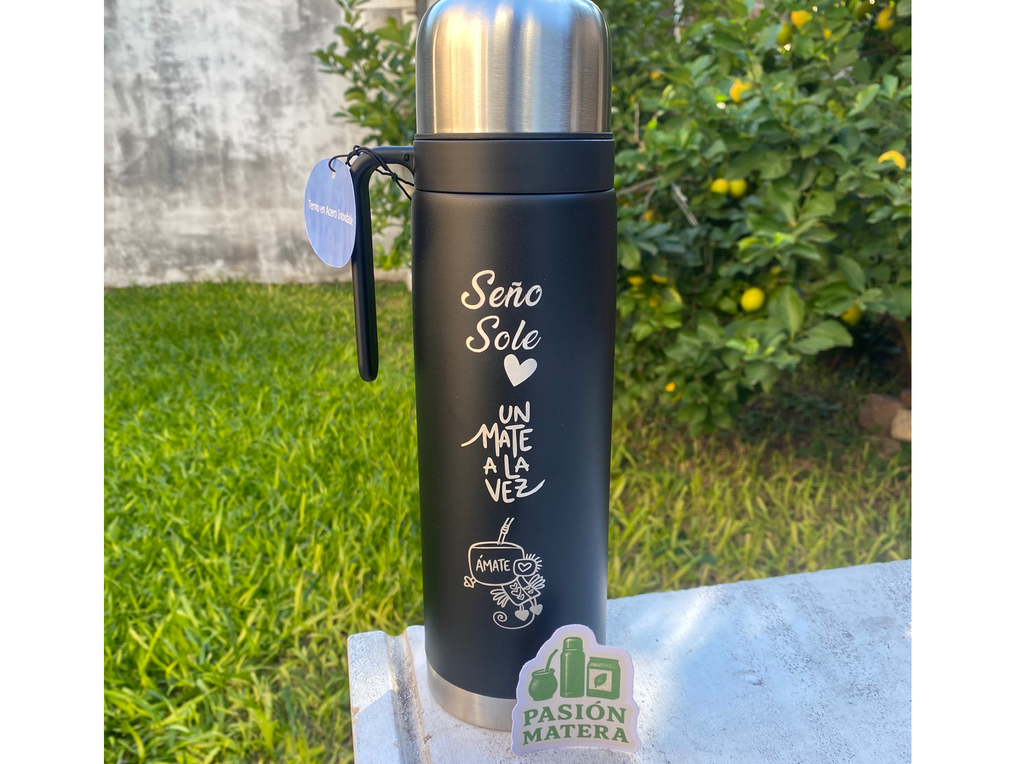 Grabado personalizado en TERMO